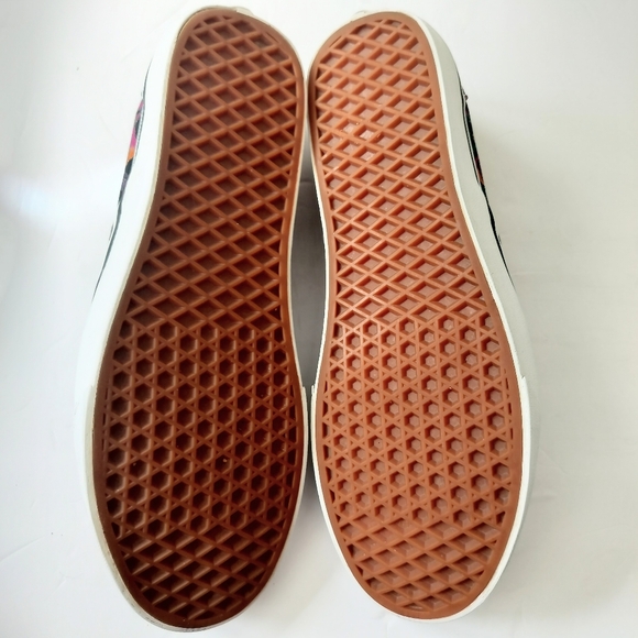 Vans Slip-On Trippy Dip Psychedelic Skull/Frog/Mushroom Men's 11.5 - Picture 6 of 12